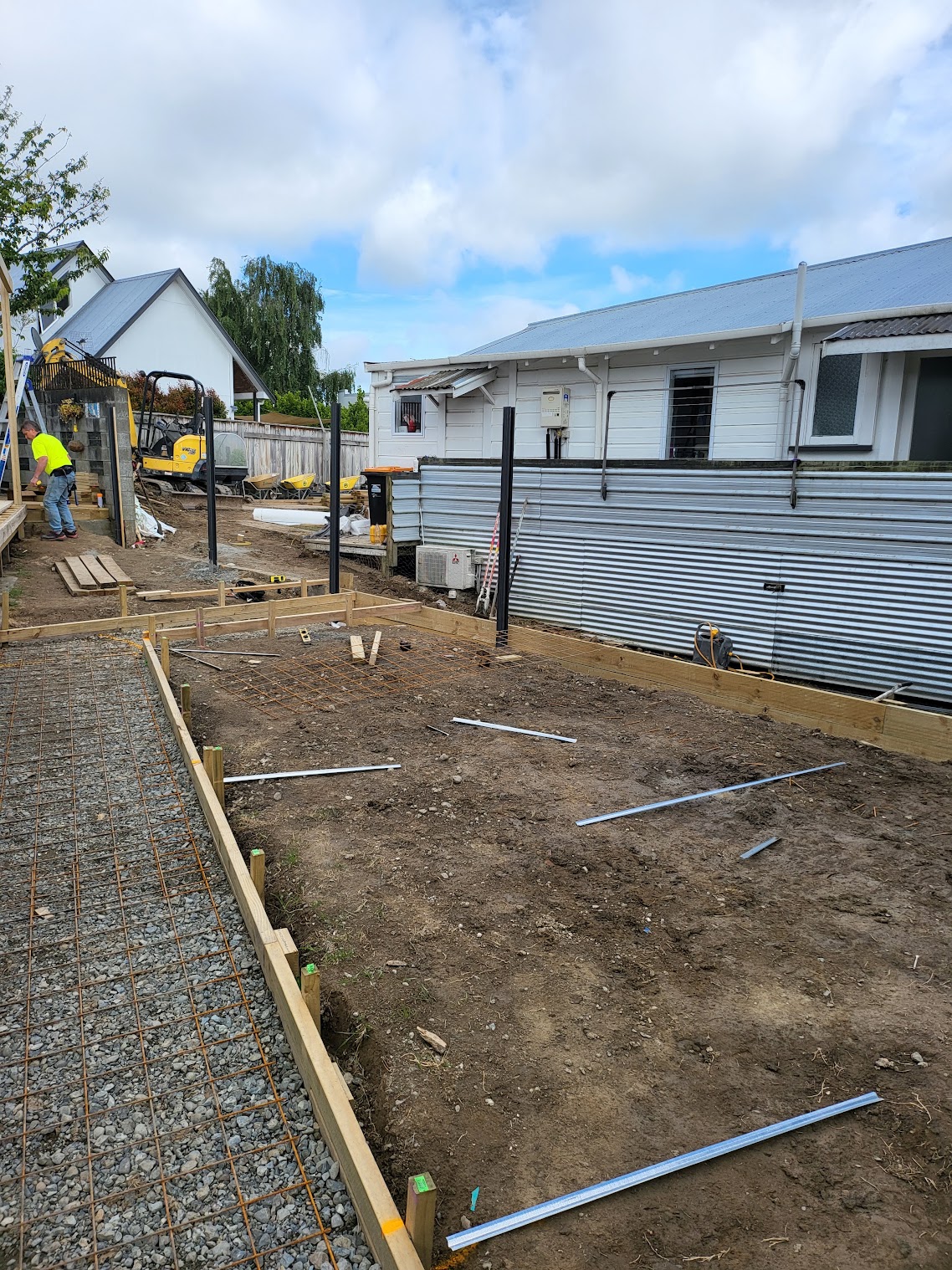 Labour hire crew on site